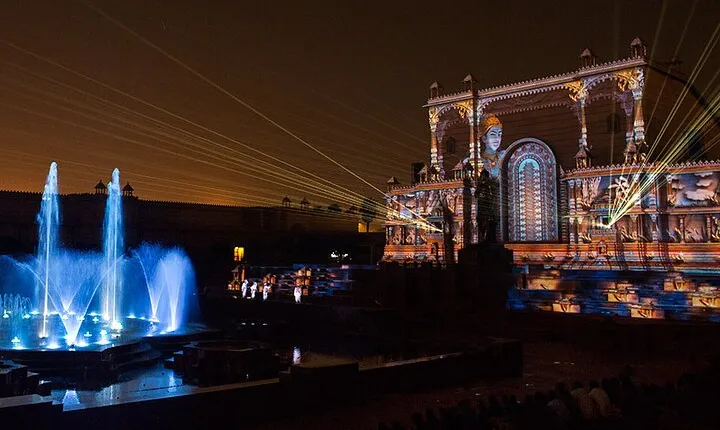 Akshardham Temple With Light & Sound Show