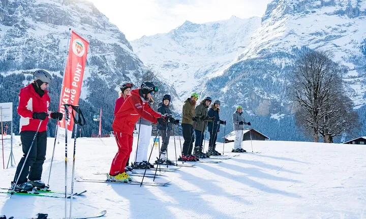 Afternoon Beginner Package Ski in Interlaken