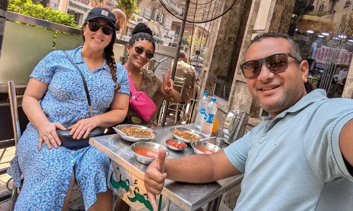 Cairo Food Tour in local places & Egyptian Mint Tea