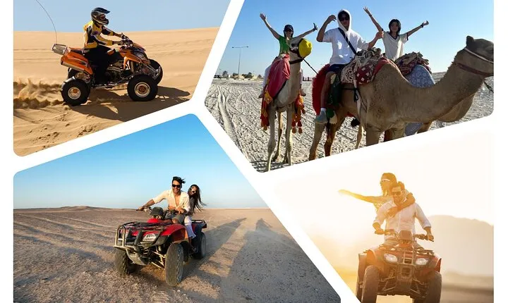 1-Hour Self-Drive Quad Bike, 30-Min Camel Ride & Dune Bashing