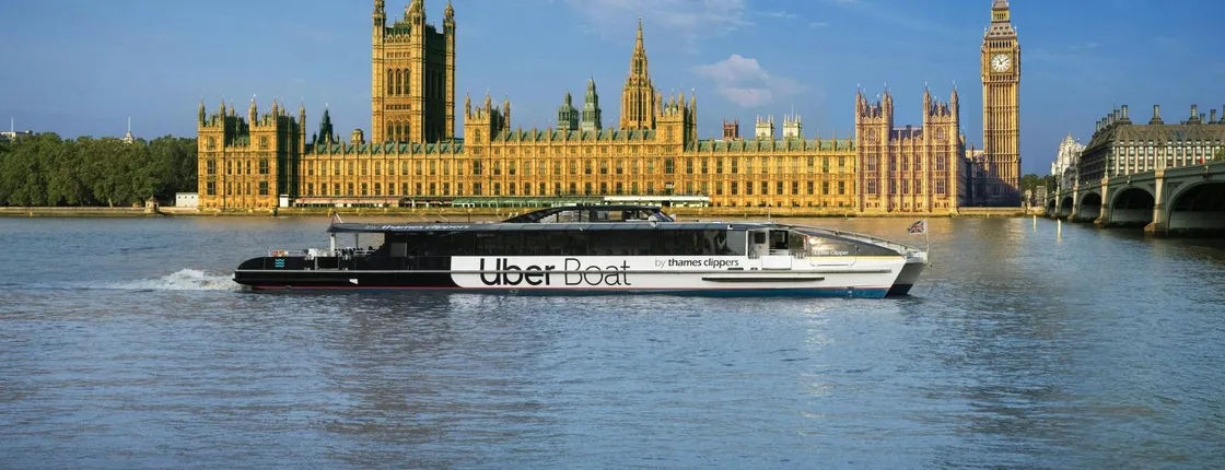 Uber Boat by Thames Clippers Hop-on Hop-off 1 Day Tickets