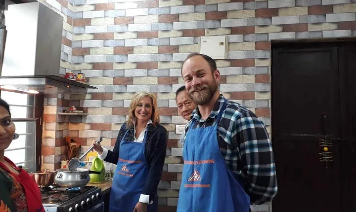 A Vegetarian Cooking Demonstration in Agra (Lunch or Dinner)