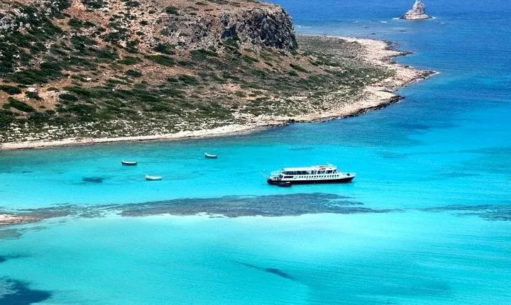 GRAMVOUSA and BALOS Boat & Beach & Lunch on CRETE