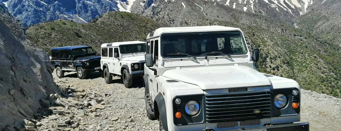 Cretan 4x4 tour of Lefka Ori mountains from Chania