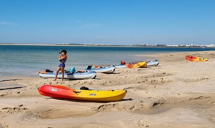 4 hour Kayak & Snorkeling Tour in Ria Formosa Natural park