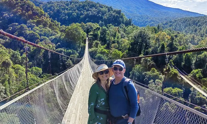 Situ Gunung Waterfall & Suspension Bridge Sukabumi start Jakarta