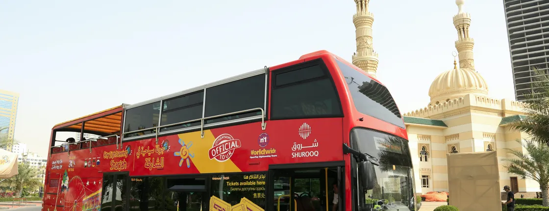 City Sightseeing hop-on hop-off bus tour of Sharjah