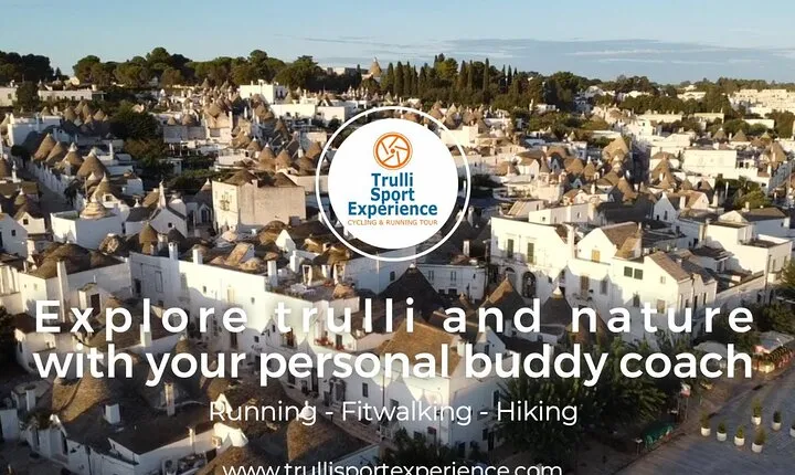 Explore Trulli and nature with your personal fitness coach