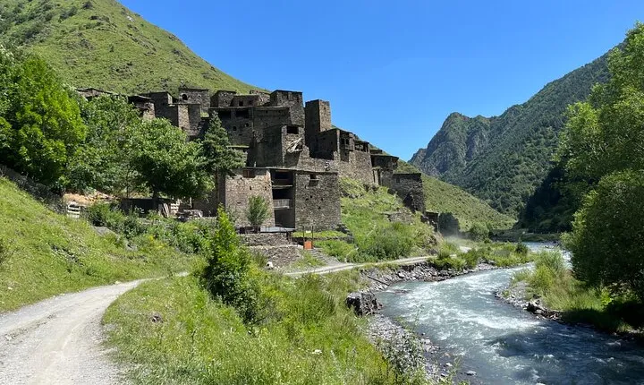 From Tbilisi : Khevsureti Day Trip (Shatili & Anatori Necropolis)