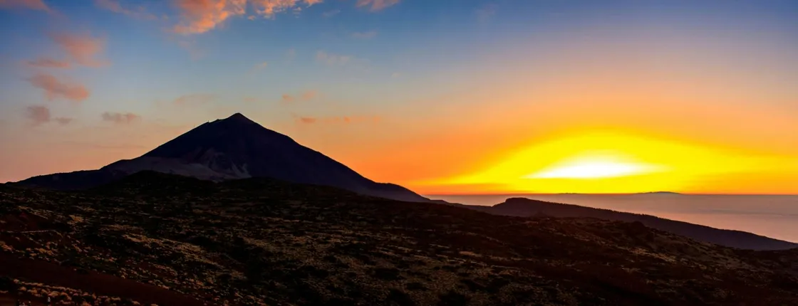 Teide by Night from the South & West