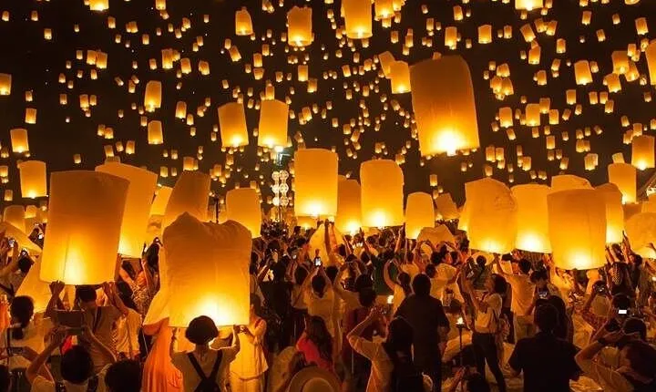 Chiang Mai High Light Release Lantern Fastival 5-6th Nov