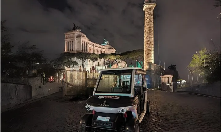 Rome By Night Golf Cart Tour
