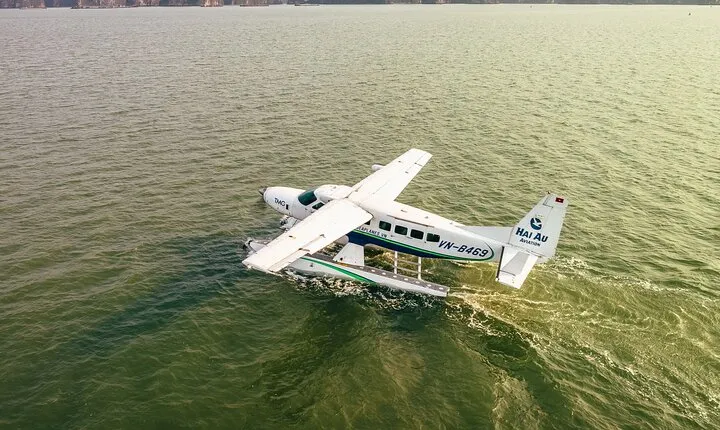 Halong Bay Sightseeing Tour With Seaplane from Hanoi