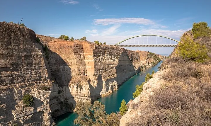 Ancient Corinth and Corinth Canal