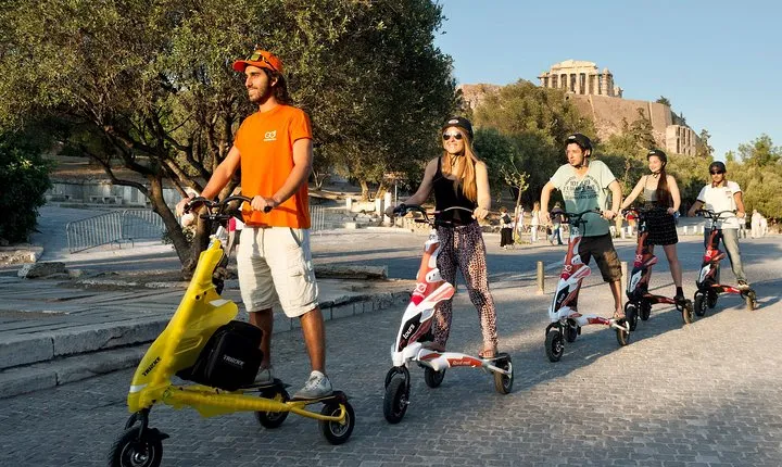 Acropolis Half-day Walking and Trikke Tour
