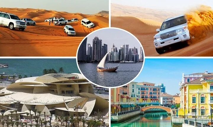 Private Full Day Guided West of Qatar Tour and Desert Safari