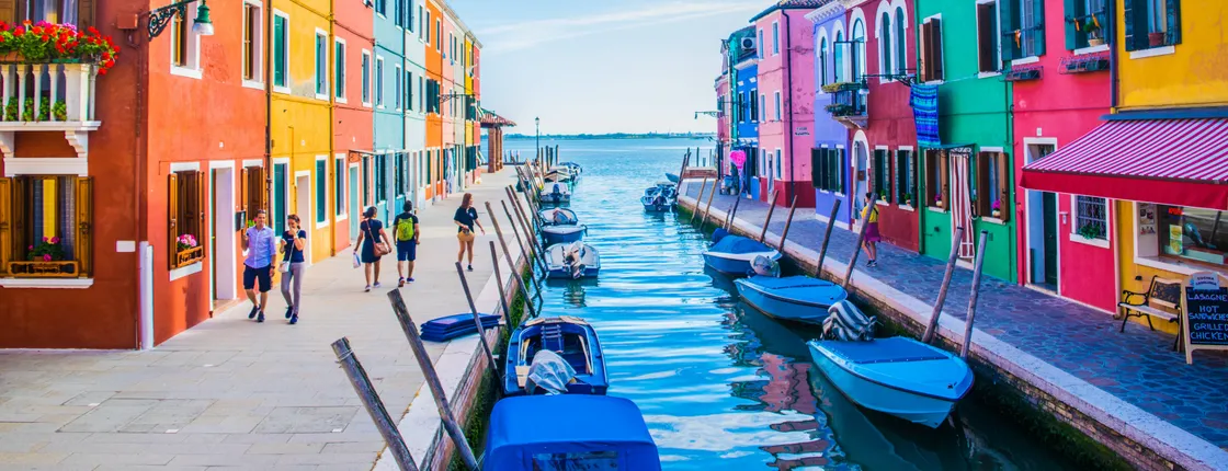 Morning tour of Burano and Murano