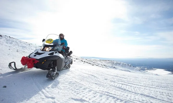 Private Tour Snowmobile Safari Winter - 1 Hour Driving
