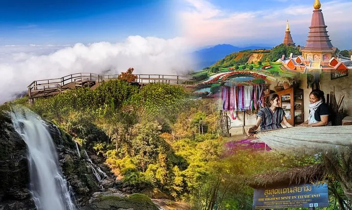 Doi Inthanon National Park: Royal Pagodas & Kiew Mae Pan Hike