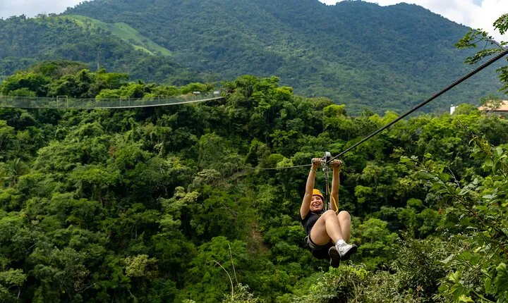 8 Ziplines, Jorullo Bridge walk in and tequila tasting