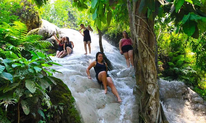 Climb Sticky Waterfall Like a Spiderman