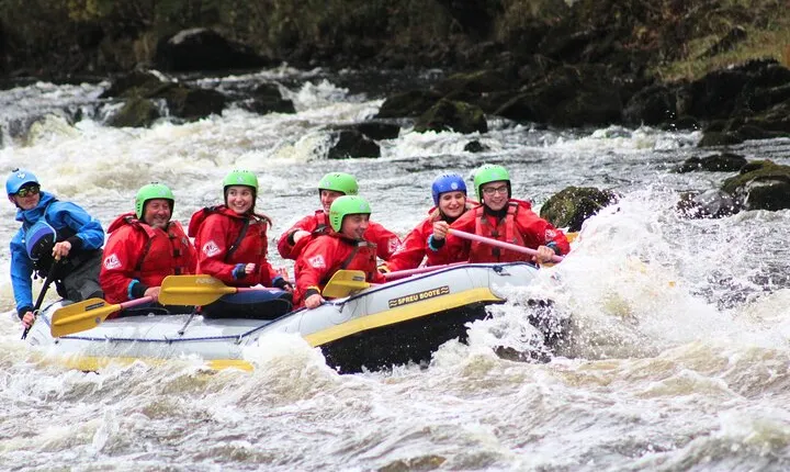 White Water Rafting on the River Tay from Aberfeldy