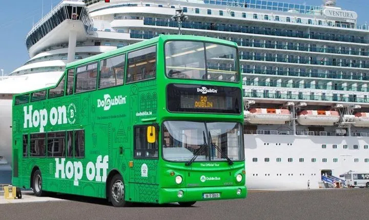 Dublin Cruise Ship Shore Excursion|Hop-on Hop-off & Rail Transfer