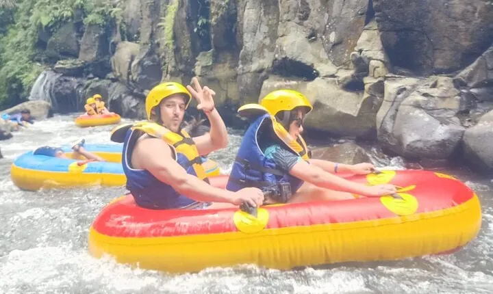 Bali River Tubing Adventure at Pakerisan River Ubud