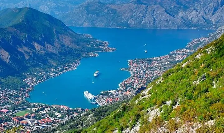 Wild beauty of the Lipa Cave including Budva and Cetinje