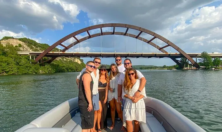 3 Hour Private Boat Charter on Lake Austin for up to 12 People