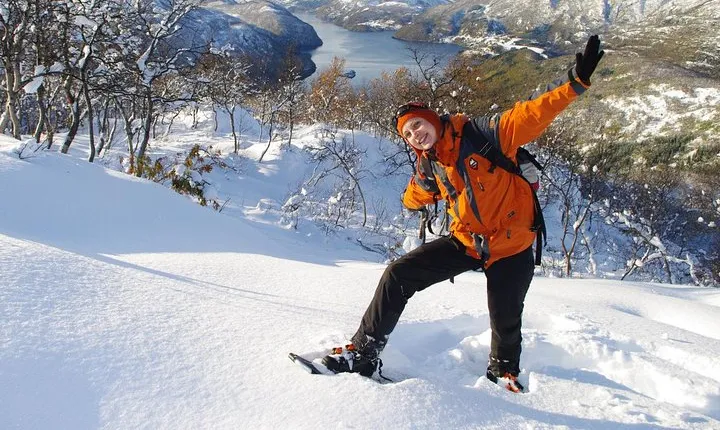 Snowshoeing - Winter Day Trip in Bodo, Northern Norway