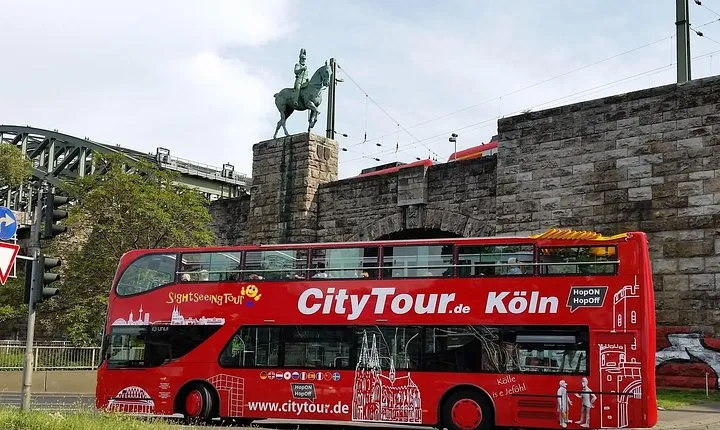 City Tour Cologne in a double-decker bus