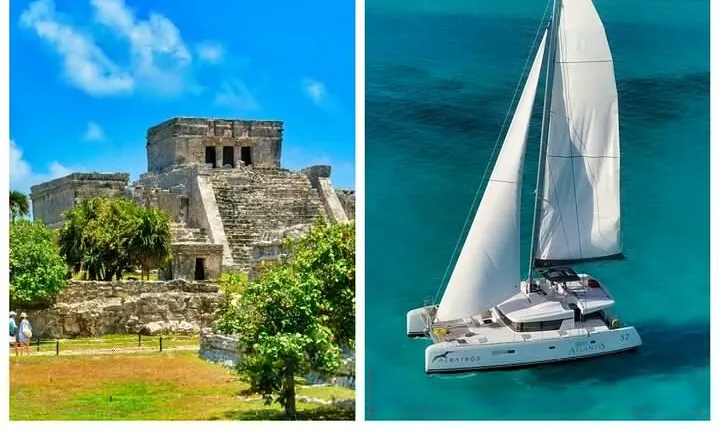 2-Day Combo: Isla Mujeres Sailing And Tulum Mayan Ruins