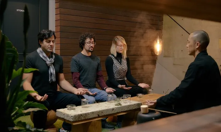 Tokyo Morning Japanese Tea and Meditation Experience in Japan