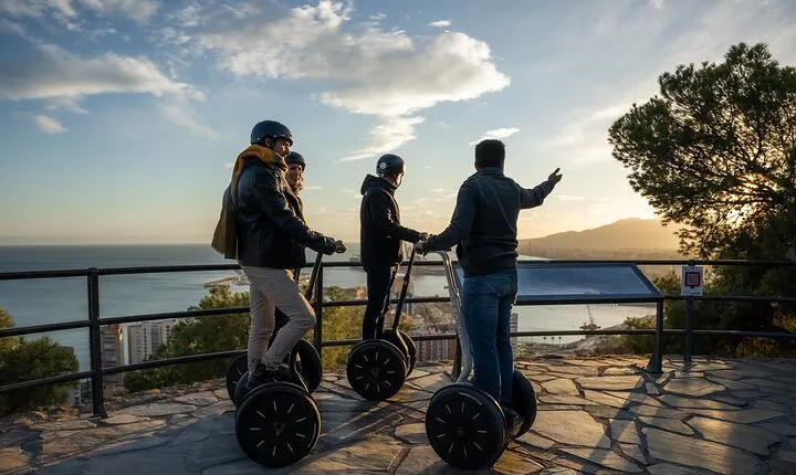 Malaga City Tour 2 Hours Monumental Segway Tour