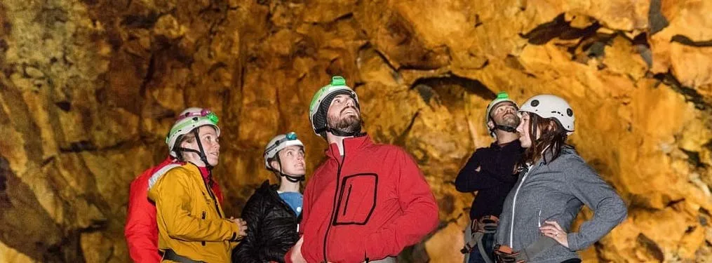 Inside the volcano Icelandic guided tour