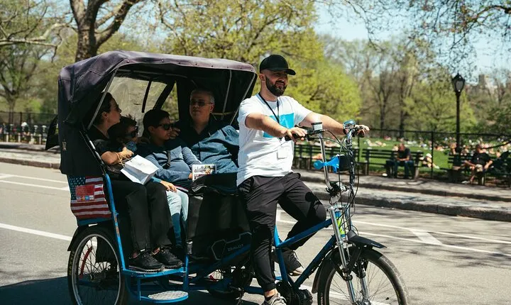 Private Central Park Guided Pedicab Tour