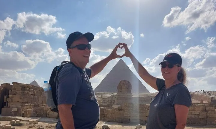 8-Hour Private Tour Giza Pyramids ,Sphinx, Cairo Museum ,Camel Ride & Lunch