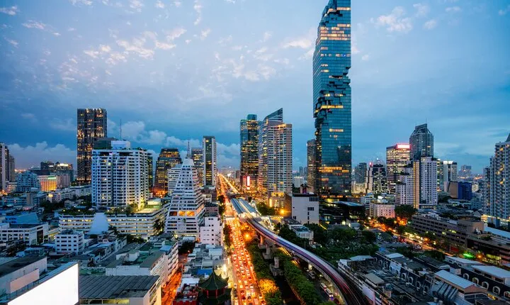Bangkok : Mahanakhon SkyWalk Admission Ticket