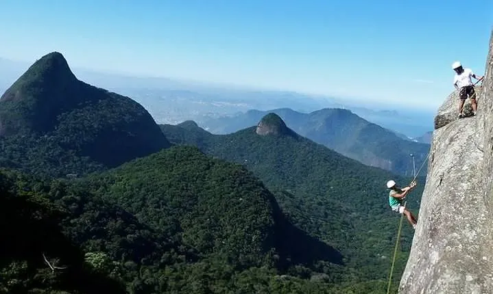 Hiking and Rappelling Adventure at Tijuca Forest National Park