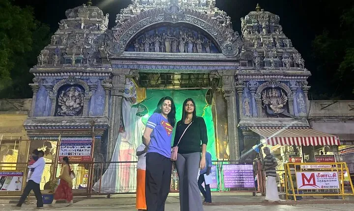 Night Ceremony in Madurai Meenakshi Amman Temple 