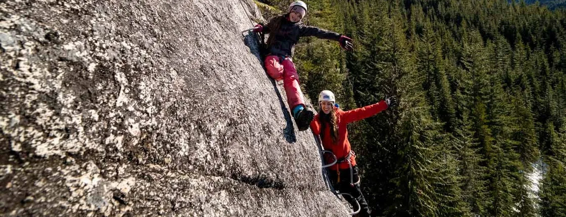 Squamish via Ferrata including Sea to Sky gondola ticket