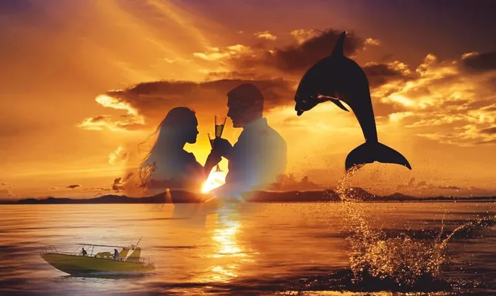 Sunset Dolphin Watching Trip on board the Biosfera Jet