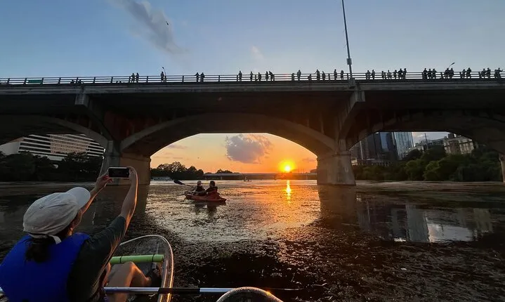 Private Clear Kayak Tour on Lady Bird Lake in Austin, Texas