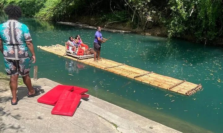 Martha Brae Bamboo Rafting from Falmouth Hotels, Pier and Villas