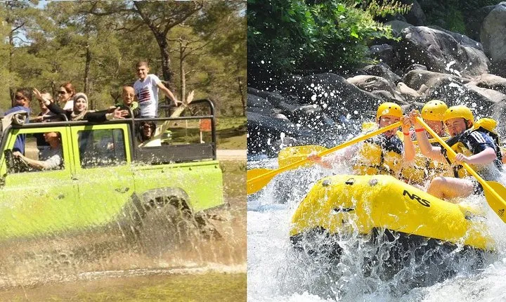 Rafting & Jeep Safari Adventure from Side