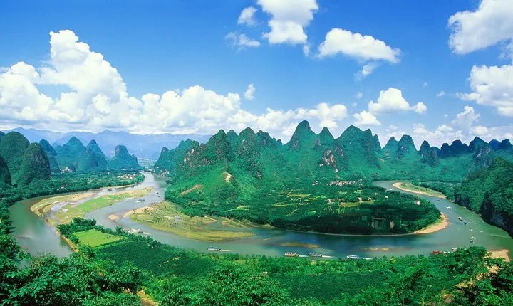 Private Guilin Day Tour Including Xianggong Hill And Li River With Raft Ride