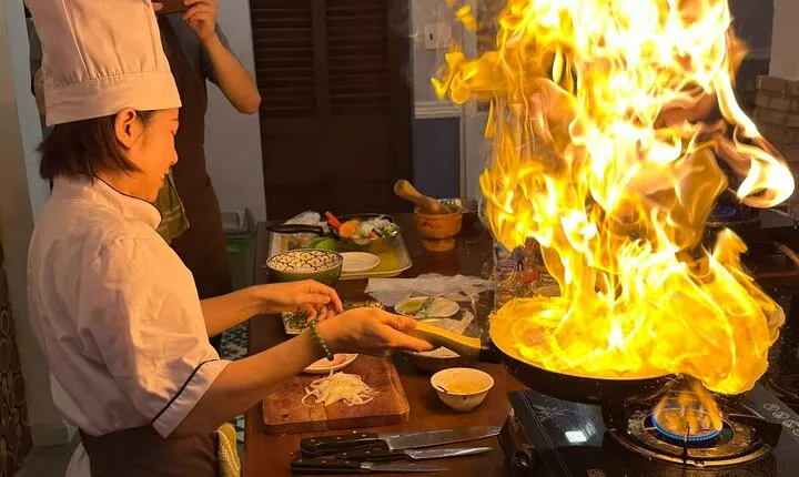 Cooking Class: 3 Course Traditional Meal by local Chef HCM