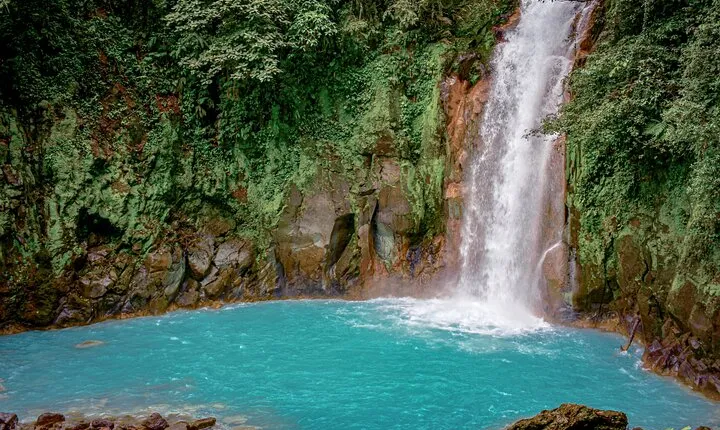 Rio Celeste Waterfall Hike from Arenal