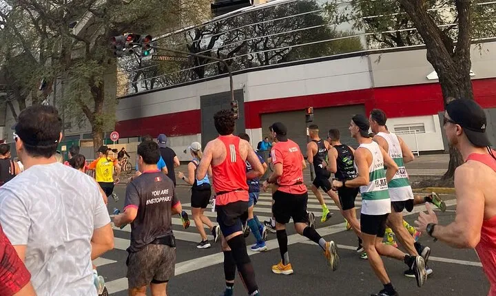Running Activity Experience in Buenos Aires Blue Trail